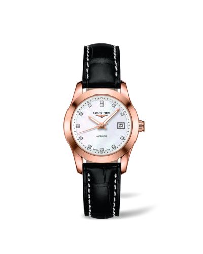 Longines L2.285.8.87.3 : Conquest Classic Automatic 29.5 Red Gold / MOP