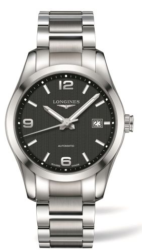 Longines L2.785.4.56.6 : Conquest Classic Automatic 40 Stainless Steel / Black