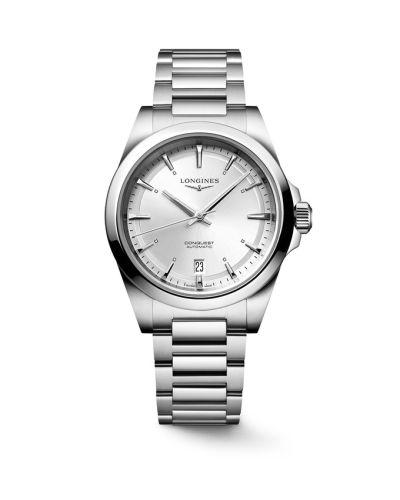 Longines L3.720.4.72.6 : Conquest 38 Stainless Steel / Silver / Bracelet