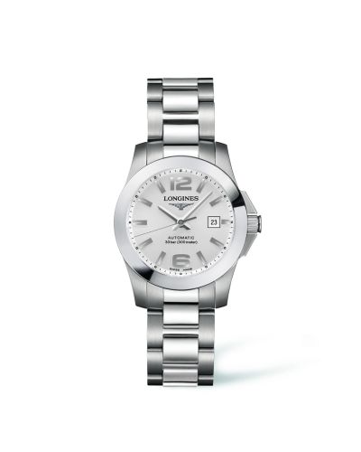 Longines L3.276.4.76.6 : Conquest 29.5 Automatic Stainless Steel Silver
