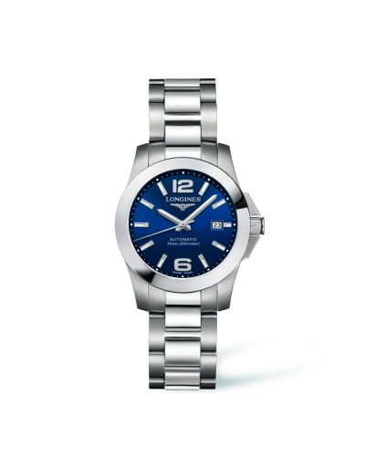 Longines L3.276.4.99.6 : Conquest 29.5 Automatic Stainless Steel Blue