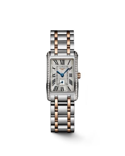 Longines L5.255.5.79.7 : DolceVita 20.8 Quartz Stainless Steel - Pink Gold / Silver - Roman / Roman