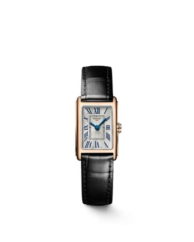 Longines L5.258.8.71.0 : DolceVita 17.7 Quartz Pink Gold / Silver