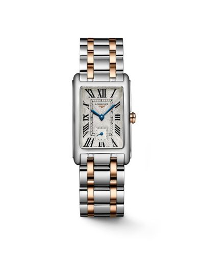 Longines L5.512.5.71.7 : DolceVita 23 Quartz Stainless Steel - Pink Gold Gold / Silver - Roman / Bracelet