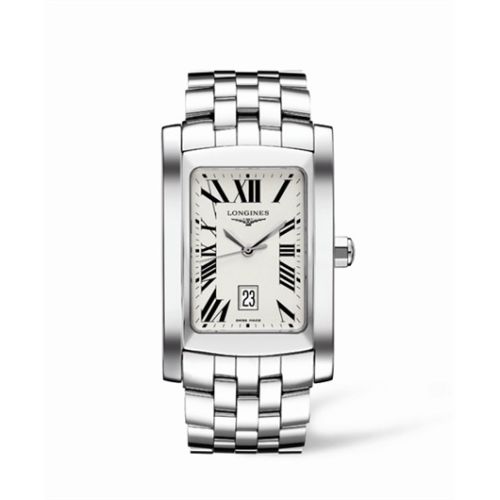 Longines L5.686.4.71.6 : DolceVita XL Stainless Steel Roman