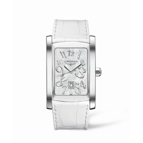 Longines L5.686.4.87.2 : DolceVita XL Stainless Steel MOP