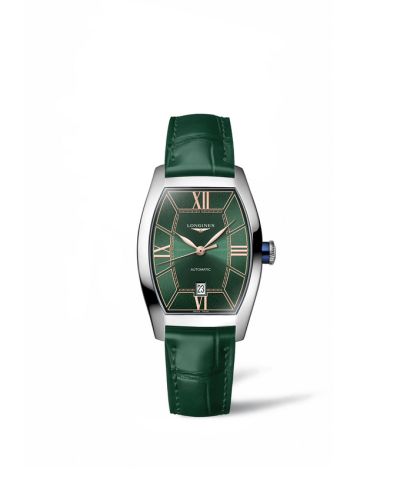 Longines L2.142.4.06.2 : Evidenza 26 Automatic Stainless Steel / Green