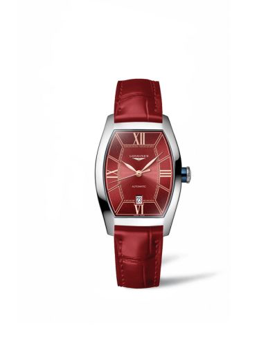 Longines L2.142.4.09.2 : Evidenza 26 Automatic Stainless Steel / Red