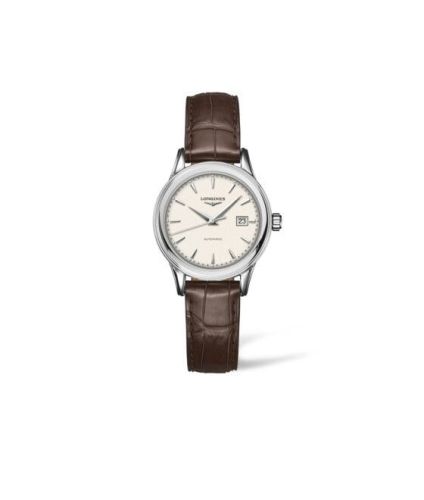 Longines L4.374.4.79.2 : Flagship 30 Stainless Steel / White