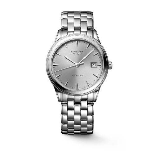 Longines L4.974.4.72.6 : Flagship 38.5 Automatic Stainless Steel / Silver / Bracelet