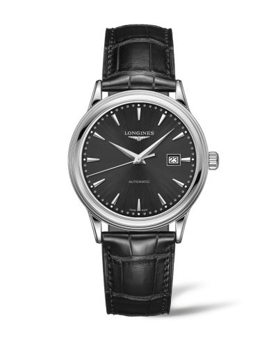 Longines L4.984.4.59.2 : Flagship 40 Stainless Steel / Black