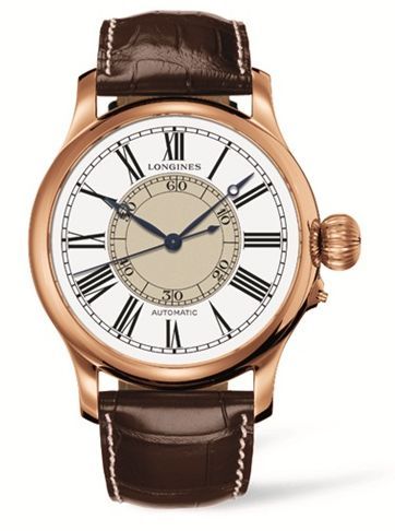 Longines L2.713.8.11.0 : Weems Second-Setting Watch Pink Gold Roman