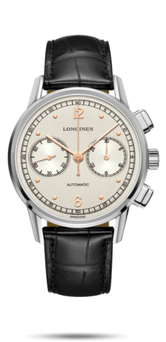 Longines L2.814.4.76.0 : Heritage Chronograph 1940 White