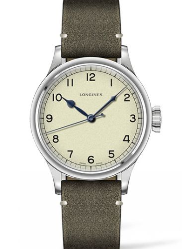 Longines L2.819.4.93.2 : Military Watch 38.5