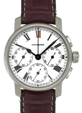 Longines L2.668.4.21.2 : Avigation Chronograph Stainless Steel / Portugal