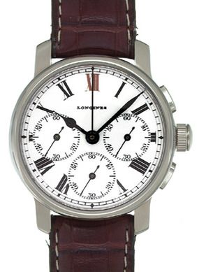 Longines L2.668.4.21.2 Avigation Chronograph Stainless Steel