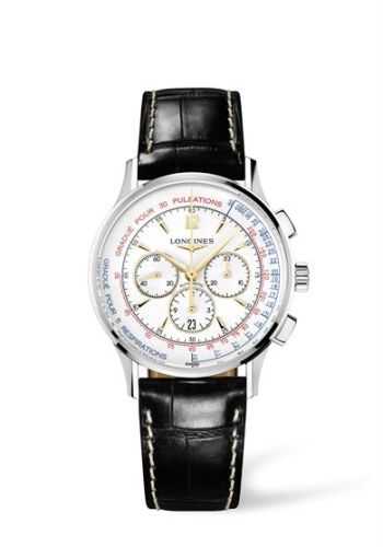 Longines L2.787.4.16.2 : Asthmometer-Pulsometer Chronograph