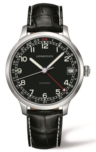 Longines L2.789.4.53.3 : Military 1938 24 hours Alligator