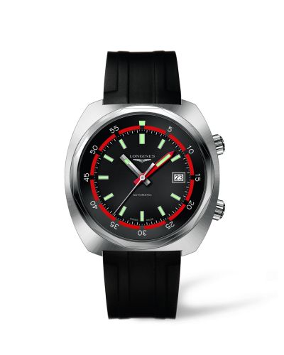 Longines L2.795.4.52.9 : Heritage Diver Rubber