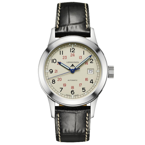 Longines L2.832.4.73.0 : Heritage Military COSD Ivory