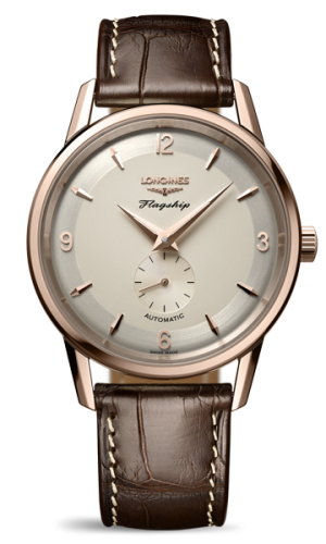 Longines L4.817.8.76.2 : Flagship Heritage 60th Anniversary Rose Gold