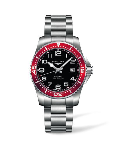 Longines L3.694.4.59.6 : Hydroconquest Automatic 39 Red