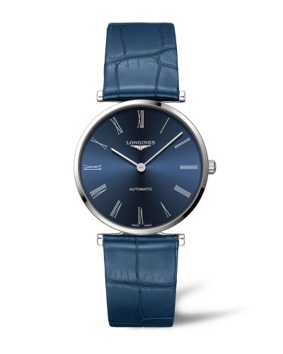 Longines L4.918.4.94.2 : La Grande Classique Automatic 38 Stainless Steel / Blue - Roman