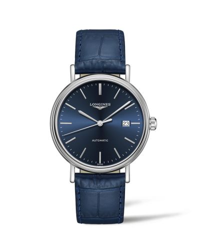 Longines L4.922.4.92.2 : Presence 40 Automatic Stainless Steel / Blue