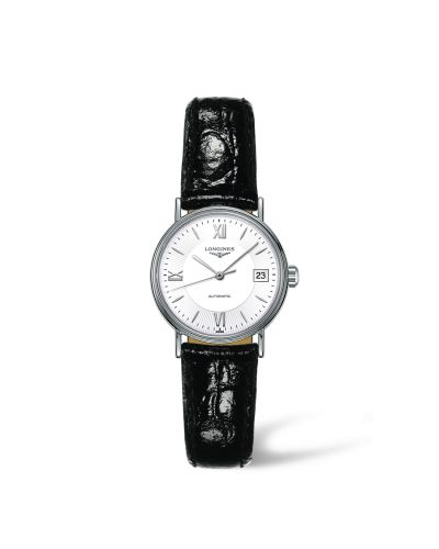 Longines L4.321.4.15.2 : Presence 25.5 Automatic Stainless Steel / White - Mixed