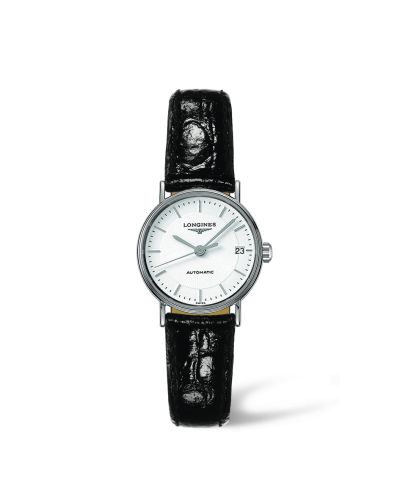 Longines L4.321.4.18.2 : Presence 25.5 Automatic Stainless Steel / White