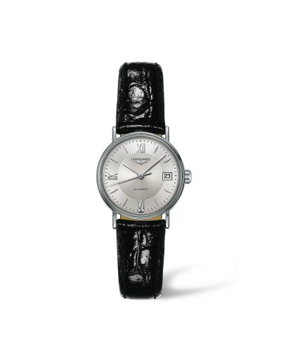 Longines L4.321.4.75.2 : Presence 25.5 Automatic Stainless Steel / Silver - Mixed