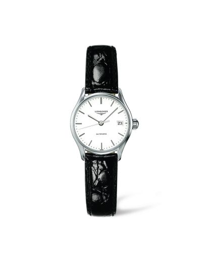 Longines L4.360.4.12.2 : Lyre 25 Stainless Steel / White
