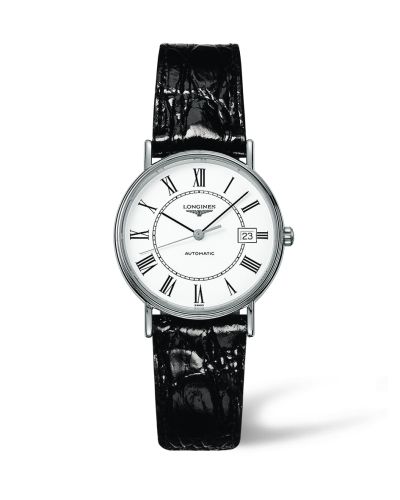 Longines L4.821.4.11.2 : Presence 34.5 Automatic Stainless Steel