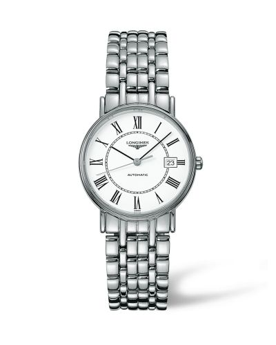 Longines L4.821.4.11.6 : Presence 34.5 Automatic Stainless Steel