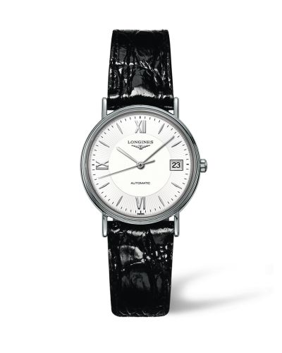 Longines L4.821.4.15.2 : Presence 34.5 Automatic Stainless Steel