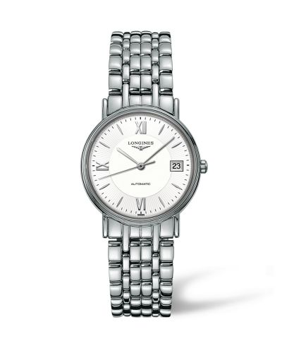 Longines L4.821.4.15.6 : Presence 34.5 Automatic Stainless Steel