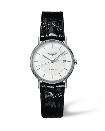 Longines L4.821.4.18.2 : Presence 34.5 Automatic Stainless Steel
