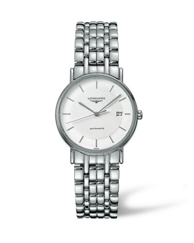 Longines L4.821.4.18.6 : Presence 34.5 Automatic Stainless Steel
