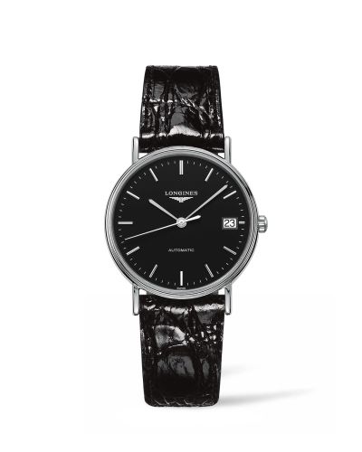 Longines L4.821.4.52.2 : Presence Automatic 34.5mm Stainless Steel / Black