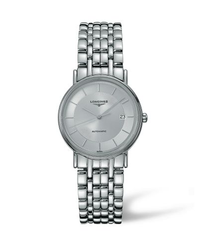 Longines L4.821.4.78.6 : Presence 34.5 Automatic Stainless Steel