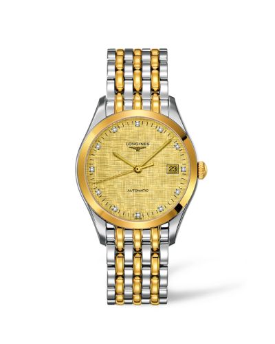 Longines L4.898.3.37.7 : La Grande Classique Automatic 36 Stainless Steel / Yellow Gold PVD / Champagne