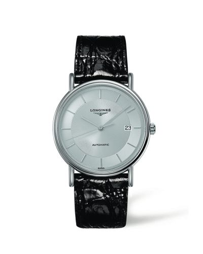 Longines L4.921.4.78.2 : Presence 38.5 Automatic Stainless Steel / Silver / Strap