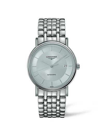 Longines L4.921.4.78.6 : Presence 38.5 Automatic Stainless Steel ...