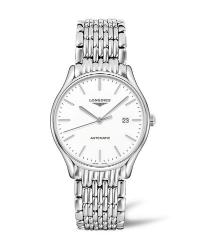 Longines L4.961.4.12.6 : Lyre 40 Automatic Stainless Steel / White / Bracelet