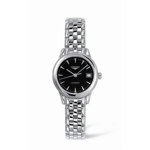 Longines L4.274.4.52.6 : Flagship 26 Automatic Stainless Steel Black