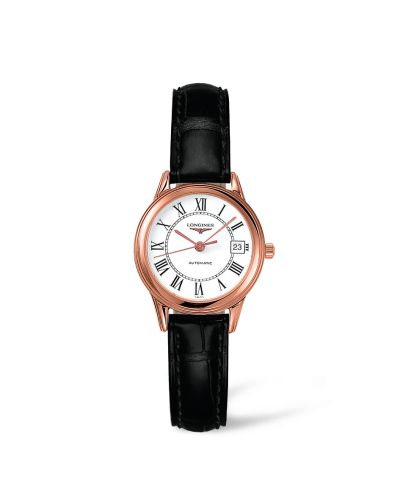 Longines L4.274.8.21.2 : Flagship 26 Automatic Pink Gold