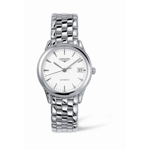 Longines L4.774.4.12.6 : Flagship 35.6 Automatic Stainless Steel White