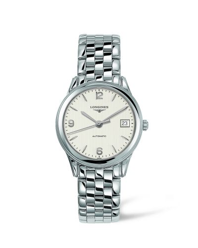 Longines L4.774.4.76.6 : Flagship 35.6 Automatic Stainless Steel Cream