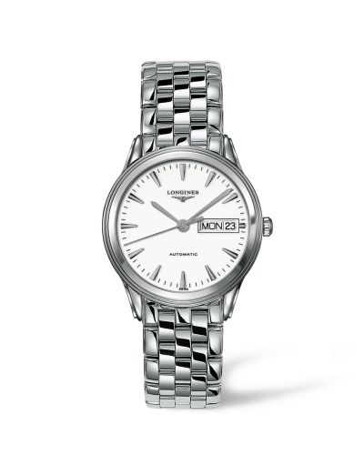 Longines L4.799.4.12.6 : Flagship 35.6 Day Date Stainless Steel