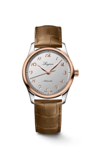 Longines L2.357.5.70.2 : Master Collection 34 Stainless Steel - Pink Gold / Silver